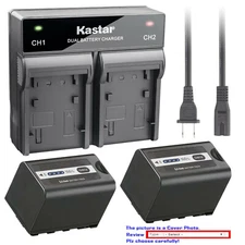 Kastar Battery AC Rapid Charger for AG-VBR59 & Panasonic AG-CX10 4K Professional