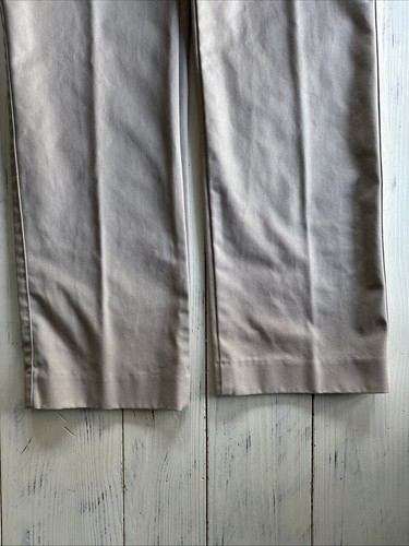 Flynn & O'Hara Boy's Beige/Khaki School Uniform Pants Size 32x34 - Picture 3 of 7