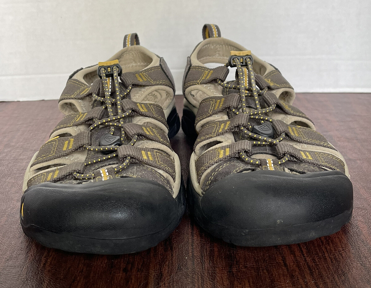 KEEN Newport H2 Mens US 8 Hiking Sandals Waterproof Gray Tan  display picture 1