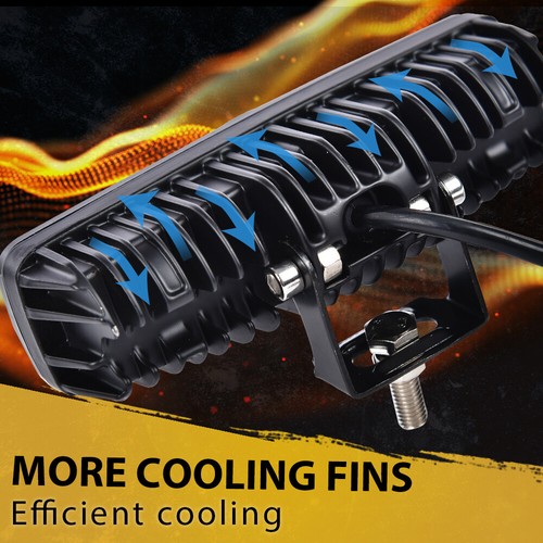 2X LED Work Light Bar Spot Pods Fog Lamp For Offroad Driving Truck 4WD SUV ATV - Bild 8 von 13