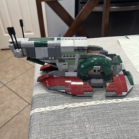 Lego Star Wars Slave 1 8097 2010 Release Incomplete NO Minifigs, Manuals & Box