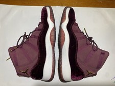 Air Jordan 11s GG Heiress  Velvet  Sneakers Size 8