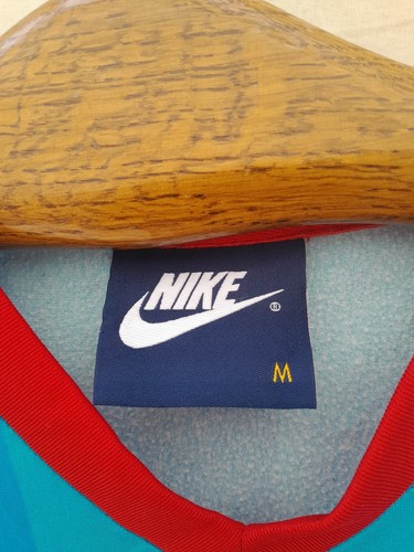 Vintage Panionios jersey Mens Medium Blue Nike 1986-87 thermal Shirt - Picture 4 of 11