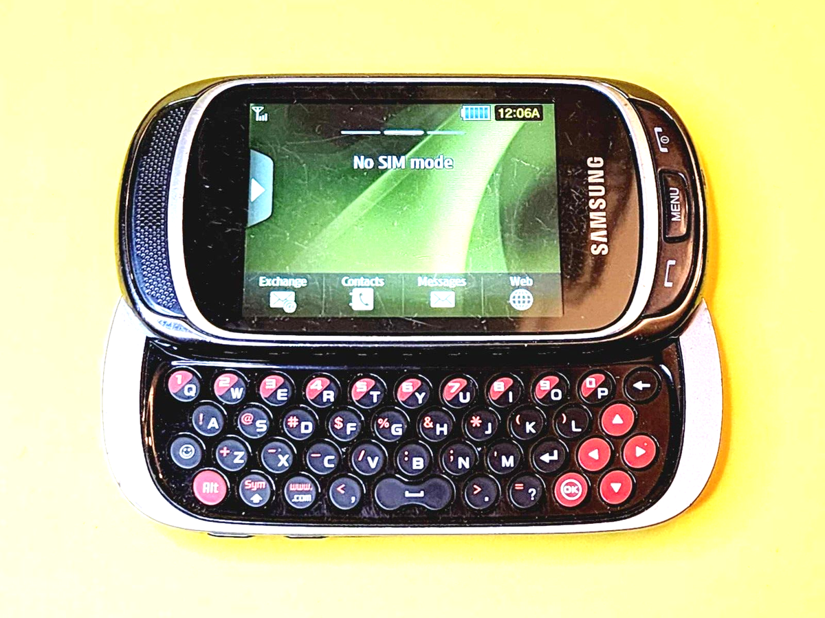 SAMSUNG GRAVITY TOUCH SGH-T669B UNLOCKED SLIDER BELL KOODO TELUS