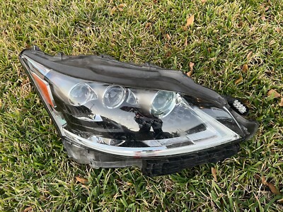 LEXUS LS460 OEM HEADLIGHT PASSENGER 13-17 LED TRIPLE BEAM + BACK