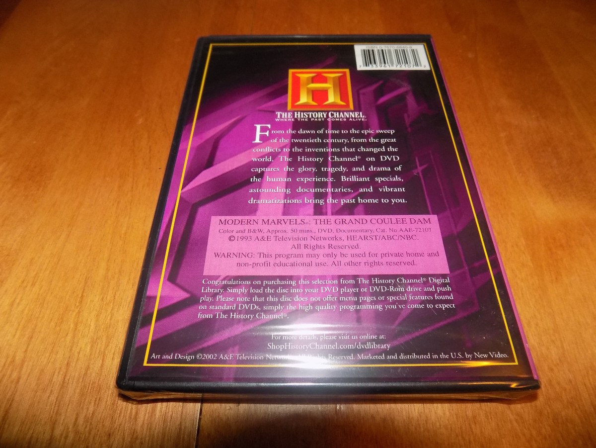 その他 Modern Marvels: Grand Coulee Dam [VHS] MODERN MARVELS THE GRAND COULEE DAM Hydroelectric Dams History