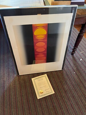 carlos davila eclipse v signed and numbered 21/75 with COA