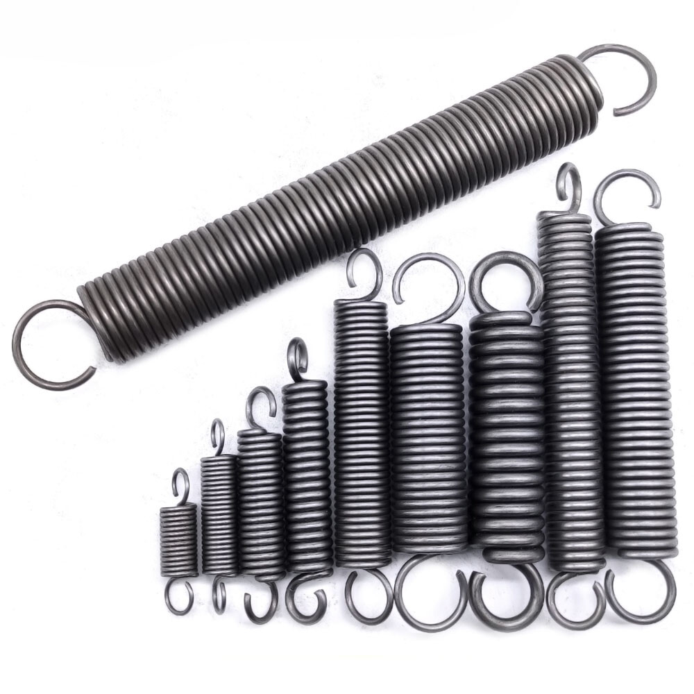 Assorted Tension Springs With Hooks Various Sizes Steel Wire Hook Extension Tension Springs | Steel Wire 0.3mm-2mm | Various Sizes Industrial Compression Springs - Foto 5