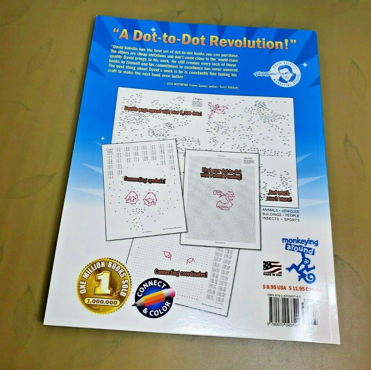 Greatest dot to dot super challenge book 5 by david kalvitis 2007