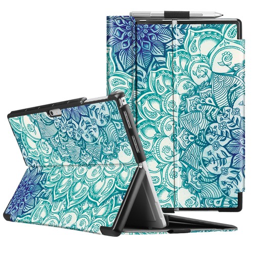 Case for Microsoft Surface Pro 7 Plus/ Pro 7 6 5 12.3 Inch Hard Portfolio Cover - Picture 45 of 105