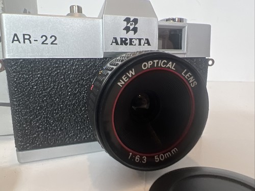 areta ar22 camera New Old Stock 50mm Lens, 35mm, W Case, Strap - Picture 3 of 20