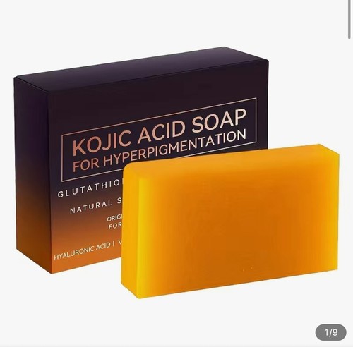 Kojic Acid Soap For Hyperpigmentation GLUTATHIONE.COLLAGEN.VITAMIN C