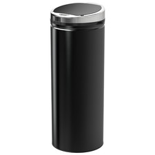 Image of HOMCOM Automatic Hand Sensor Dustbin Kitchen Waste Bin Rubbish Can 50L Black