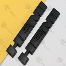 FOR 2016-2020 CHALLENGER HEMI MATTE BLACK FENDER EMBLEM 3D BADGE NAMEPLATE