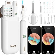 Bebird Smart Ear Wax Removal Ear Sight Plus - White [EarSight Plus White]