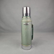 VTG Aladdin Stanley Thermos A-944DH Quart Made in USA W/ Pour Through Stopper