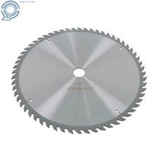 Professional 12"×25.44mm×60T TCT Saw Blade - Multi-Purpose Cutting Tool, Silver
