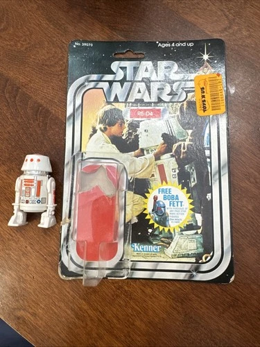 1977 Kenner Star Wars R5-D4 Droid with Card