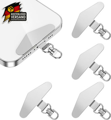Handykette Halterung Universalpads 4 Stück 360° drehbar für Smartphones