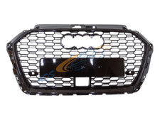 Kühlergrill RS3 Look Schwarz Mit ACC Loch Audi A3 8V 2016 - 2019