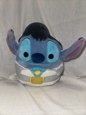 10" Kellytoy Squishmallows Disney Stitch Dressed as Elvis Plush Toy