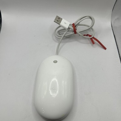 Mouse ottico potente cablato USB originale OEM Apple A1152 bianco