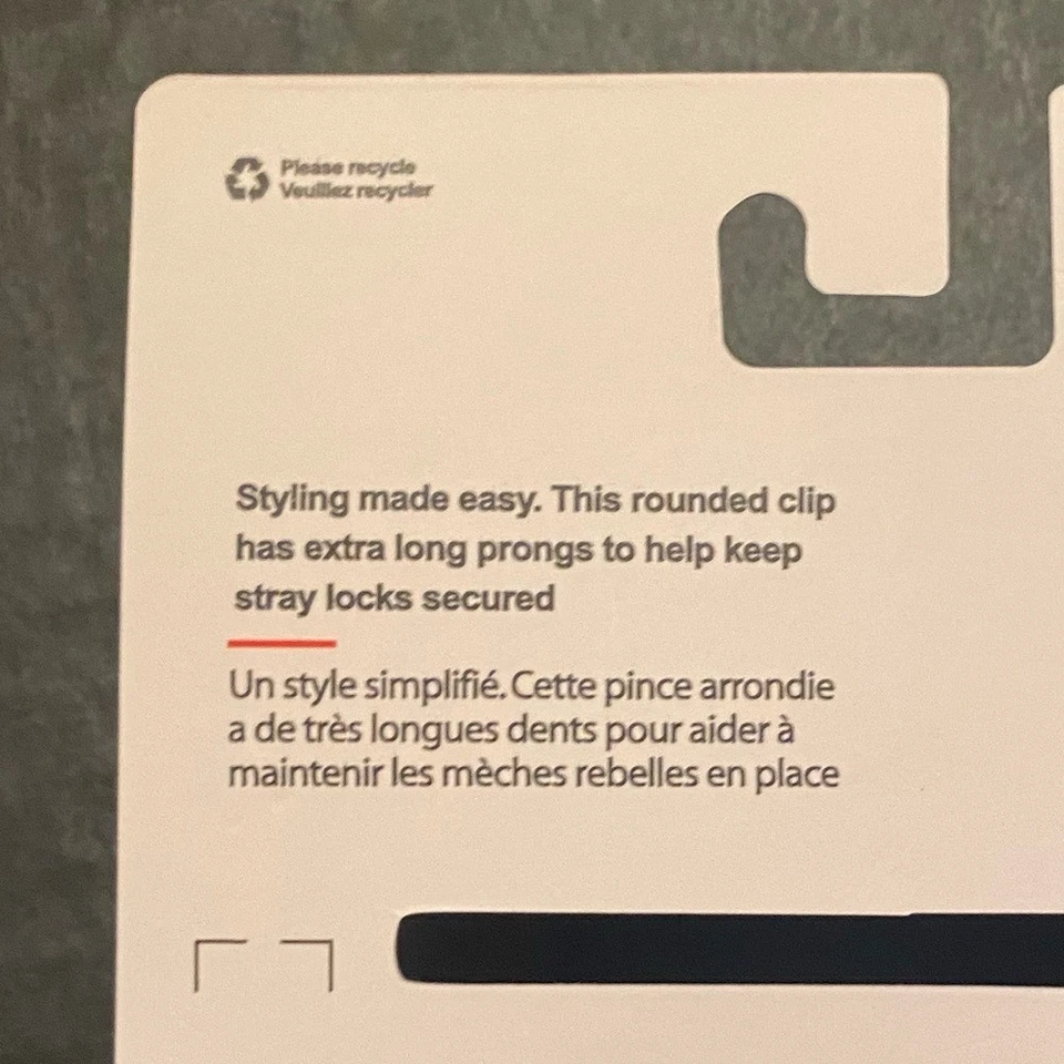 Lululemon Criss-Cross Claw Clip Hair Purple - Image 3 of 3