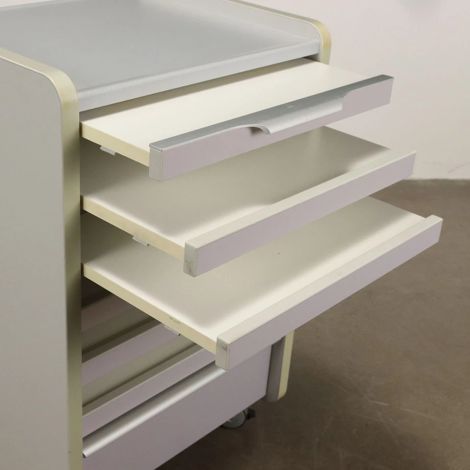 Vintage Kleine Kommode Holz Design Italien der 90er Jahre Originell - Bild 3 von 4