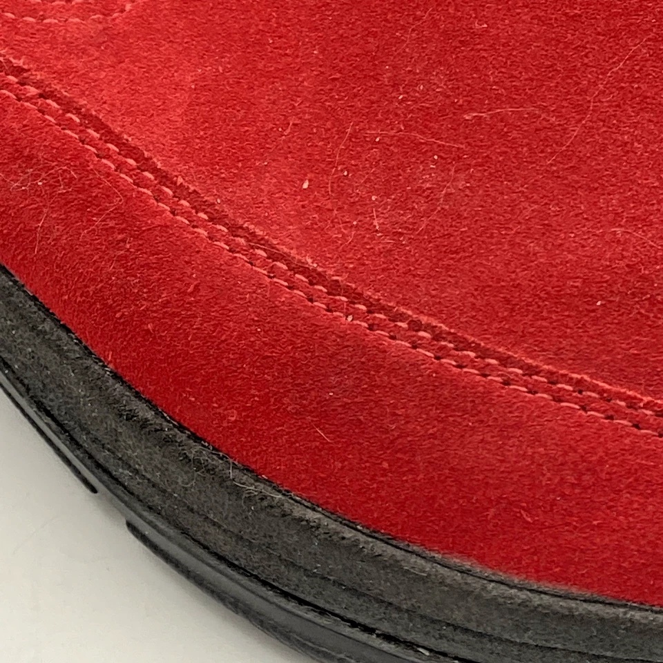 L.L. Zapatos sin cordones Bean rojo oscuro de gamuza para mujer 11 medianos Foto 4 de 4