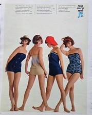 1964 Womens Rose Marie Reid Jrs. swimsuits Vintage Fashion ad