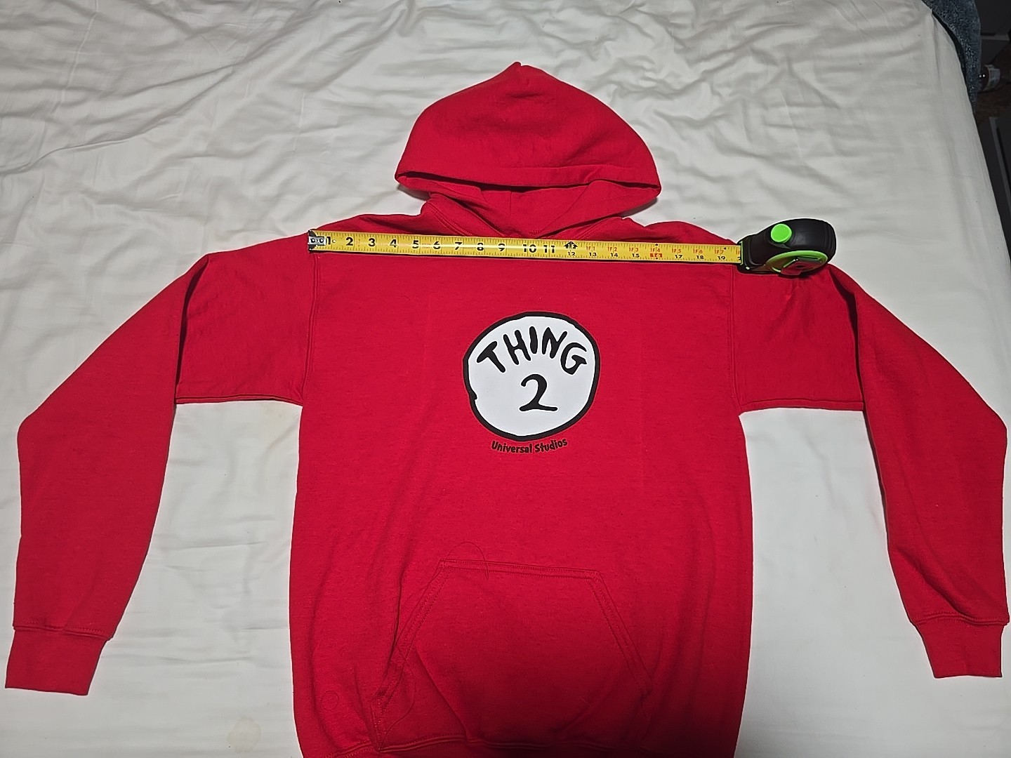 Universal Studios Thing 2 Pullover Sweatshirt Hoo… - image 1