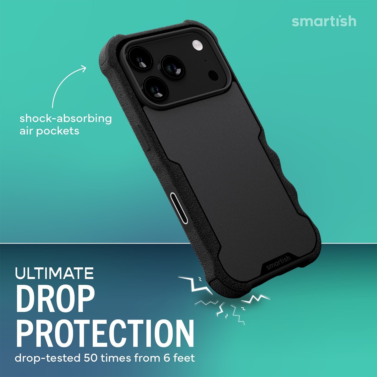 Smartish Gripzilla MagSafe Magnetic Case for iPhone Air/17/17 Pro