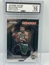 2023-24 Panini Prizm Jayson Tatum PS2 Celtics CCG 10 Graded Basketball Card