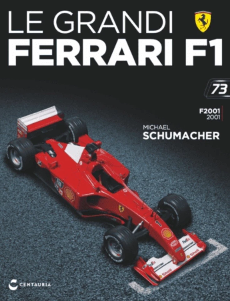 F1 Ferrari F2001 - Michael Schumacher - 2001 - 1:24 - Immagine 2 di 3