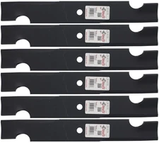 6 Rotary® Blades for Snapper® 1-7037 1-7344 101485 363055 7-7344 52" Deck