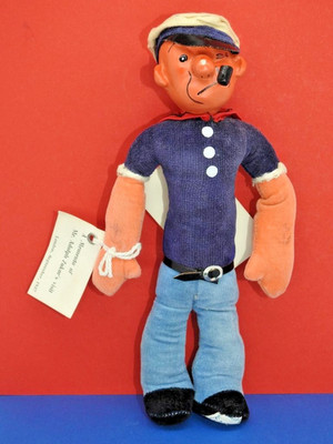 Deans Rag Buch 1935-36 Samt Popeye Geschenkt Vom Gründer Von Paramount Pictures