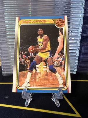 1988-89 Fleer - Fleer All Star Team Magic Johnson #123