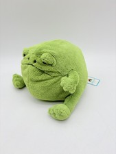 Jellycat Ricky Rain Frog Plush Green Original Tags London Toy 8"