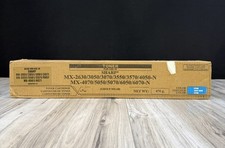Sharp MX-60 Cyan Toner Cartridge OEM Fits MX-2630 3050 3070 3550 4050 NEW