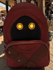 Star Wars Jawa Loungefly Backpack Light Up Eyes NWT RARE SOLD OUT