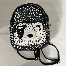 Betsey Johnson Mini Backpack Kitsch Dalmation Dog 