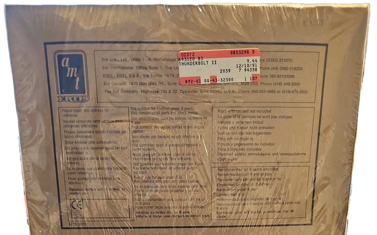 AMT Kit # 6931 Thunderbolt II Chevy Blazer Monster Truck for sale