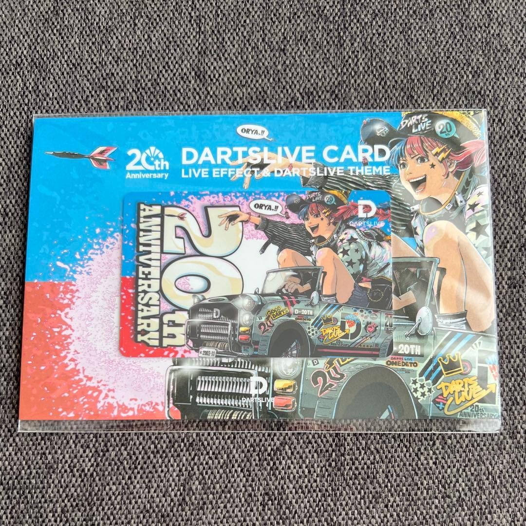 ダーツ DARTSLIVE 15th ANNIVERSARY CARD Darts Live 20th AnnIversary Darts Live Card jbstyle. | eBay