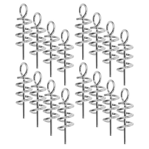 Set of 2 Reduce Wire Wear Fishing Hooks Worm Lure Hanging Pin Bass - Picture 8 of 12