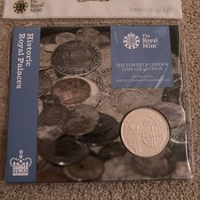 2020 Tower of London, The Royal Mint, UK £5 Five Pound BU Coin Pack