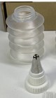 Pampered Chef Decorator Bottle Set #1585 Cake & Cookie Decorating Tips and Brush — photo 1