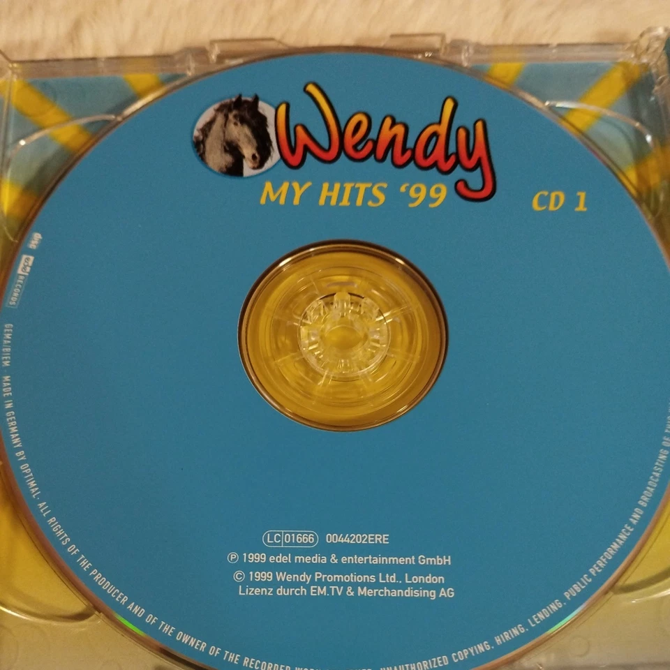 Wendy-My Hits '99 Loona, Spice Girls, Touché Echt, Absolute Beginner, [2 CD](H ) - Bild 3 von 4