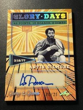 2026 Leaf Glory Of The Game BasketBall Artis Gilmore Glory Days Auto #’d 20/25