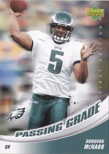 2007 Upper Deck First Edition - Passing Grade Donovan McNabb #PG-DM