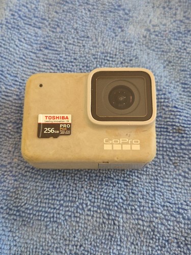 GoPro HERO7 White Waterproof 4K Action Camera with 256GB SDCard